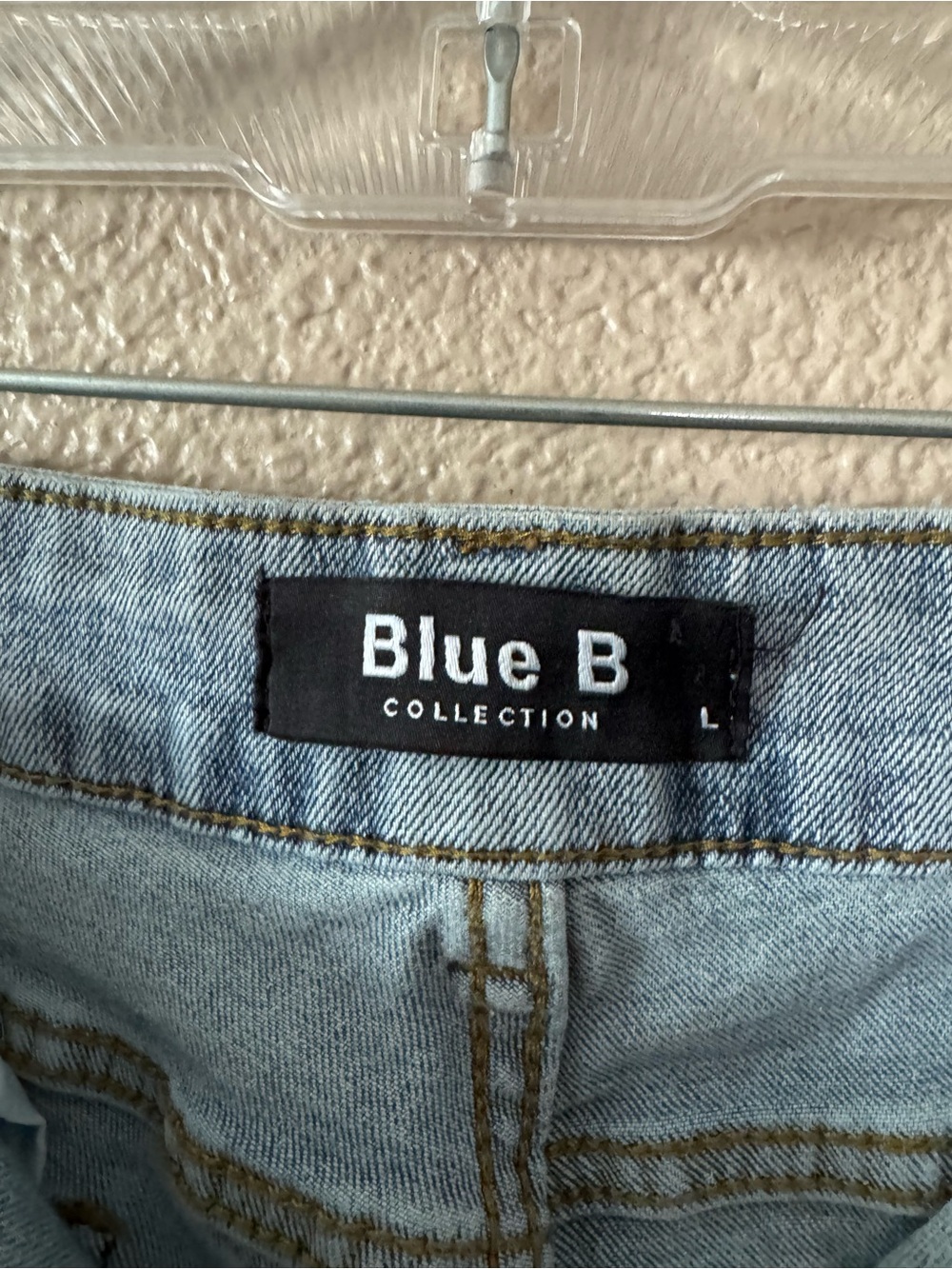 Blue B Rhinestone Ultra High Rise Flare Stretch Jean - Picture 5 of 10